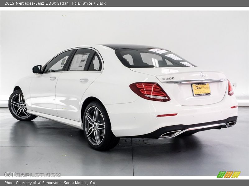 Polar White / Black 2019 Mercedes-Benz E 300 Sedan