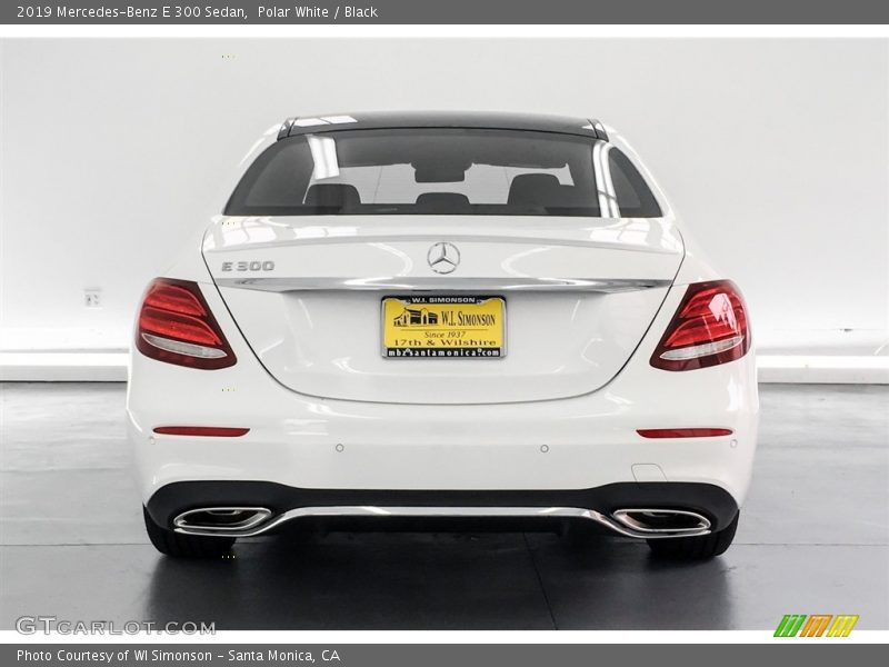 Polar White / Black 2019 Mercedes-Benz E 300 Sedan