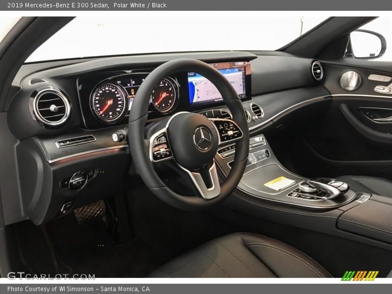 Polar White / Black 2019 Mercedes-Benz E 300 Sedan