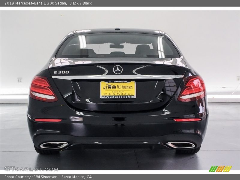 Black / Black 2019 Mercedes-Benz E 300 Sedan