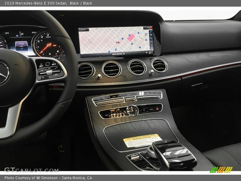Black / Black 2019 Mercedes-Benz E 300 Sedan
