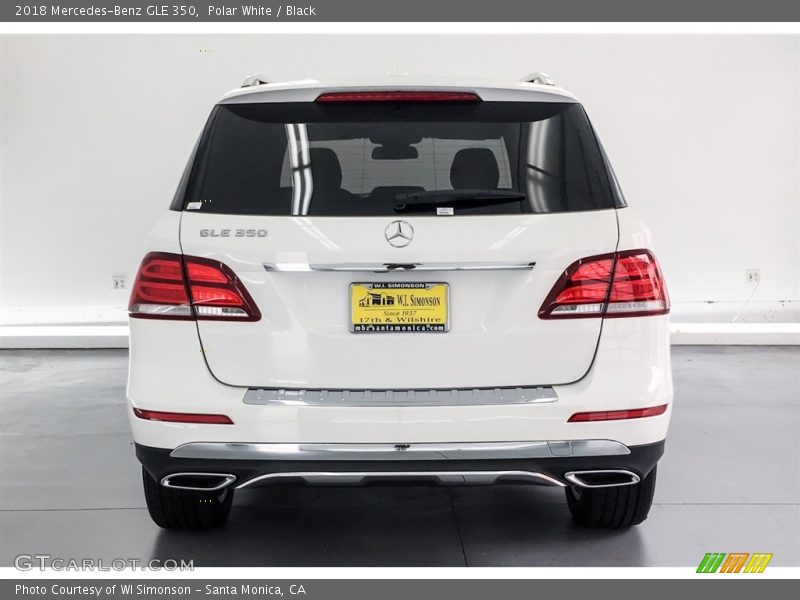 Polar White / Black 2018 Mercedes-Benz GLE 350