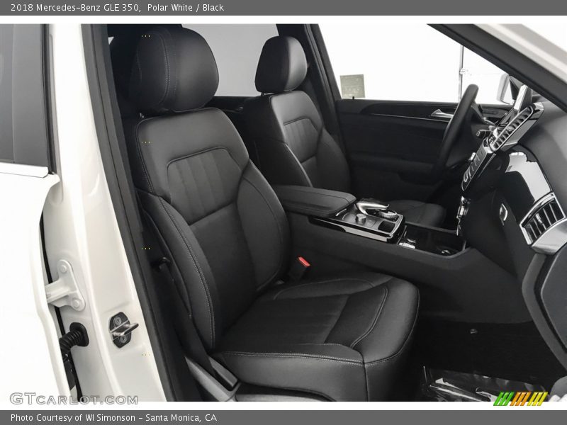 Polar White / Black 2018 Mercedes-Benz GLE 350