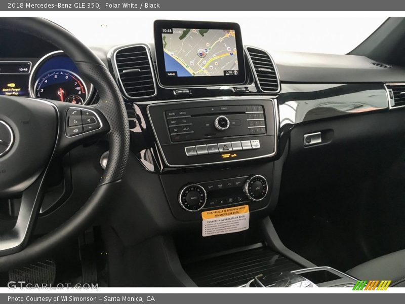 Polar White / Black 2018 Mercedes-Benz GLE 350
