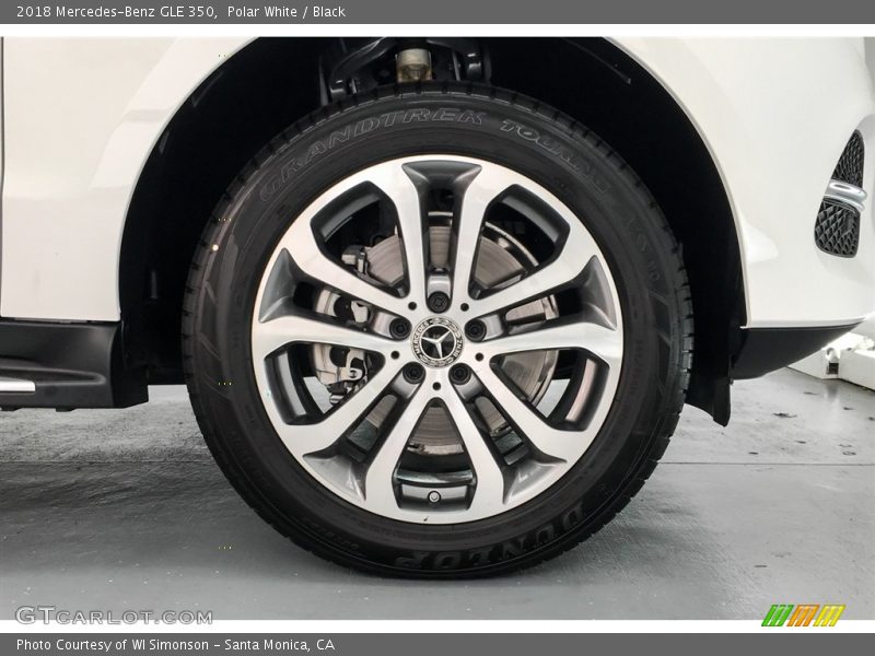 Polar White / Black 2018 Mercedes-Benz GLE 350