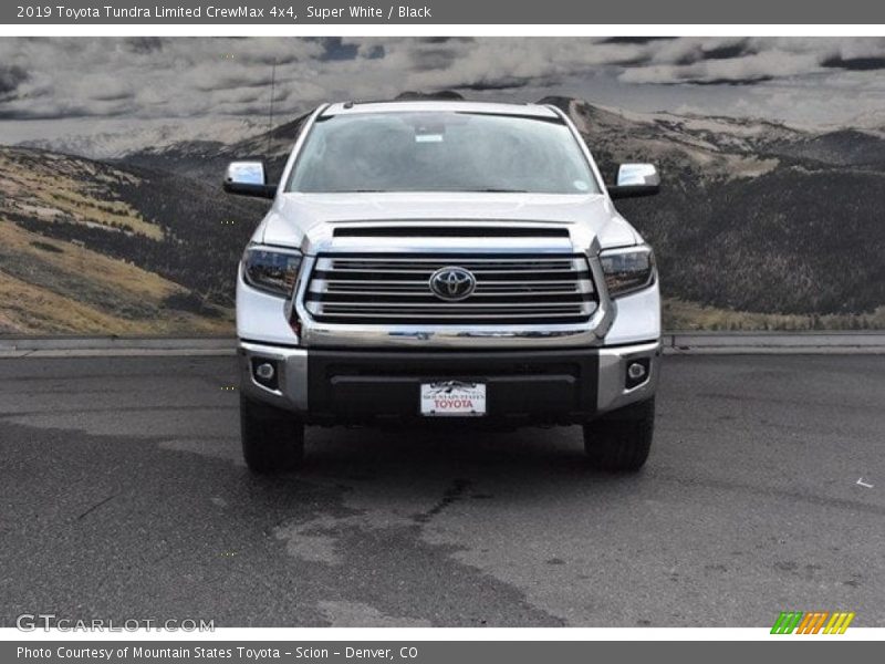 Super White / Black 2019 Toyota Tundra Limited CrewMax 4x4