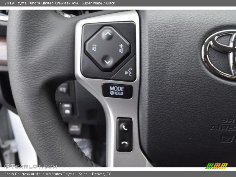 Super White / Black 2019 Toyota Tundra Limited CrewMax 4x4