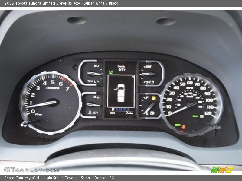 Super White / Black 2019 Toyota Tundra Limited CrewMax 4x4