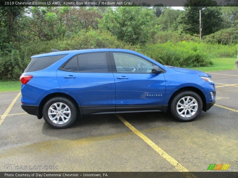 Kinetic Blue Metallic / Medium Ash Gray 2019 Chevrolet Equinox LS AWD