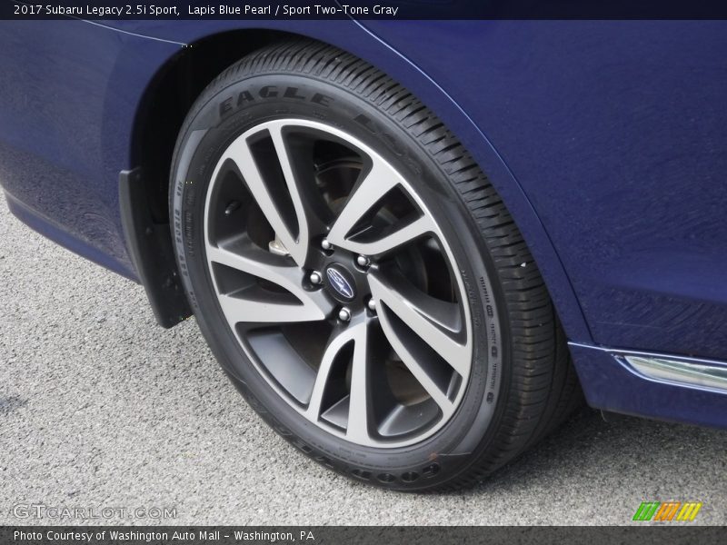 Lapis Blue Pearl / Sport Two-Tone Gray 2017 Subaru Legacy 2.5i Sport