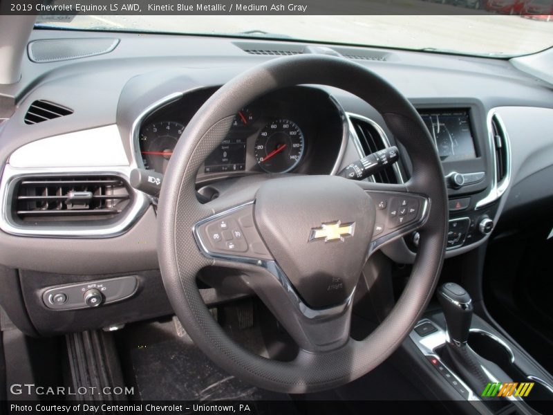 Kinetic Blue Metallic / Medium Ash Gray 2019 Chevrolet Equinox LS AWD