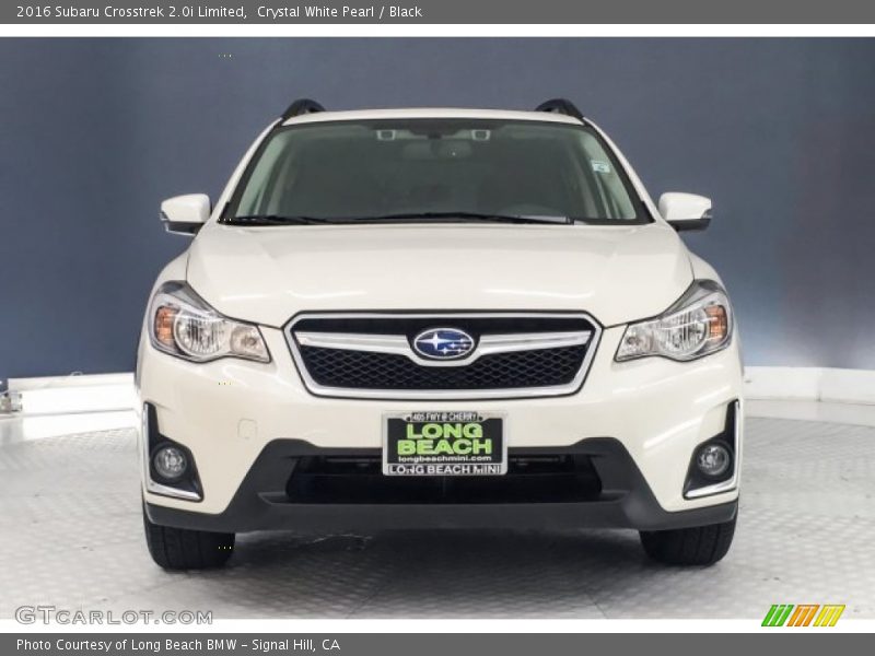 Crystal White Pearl / Black 2016 Subaru Crosstrek 2.0i Limited
