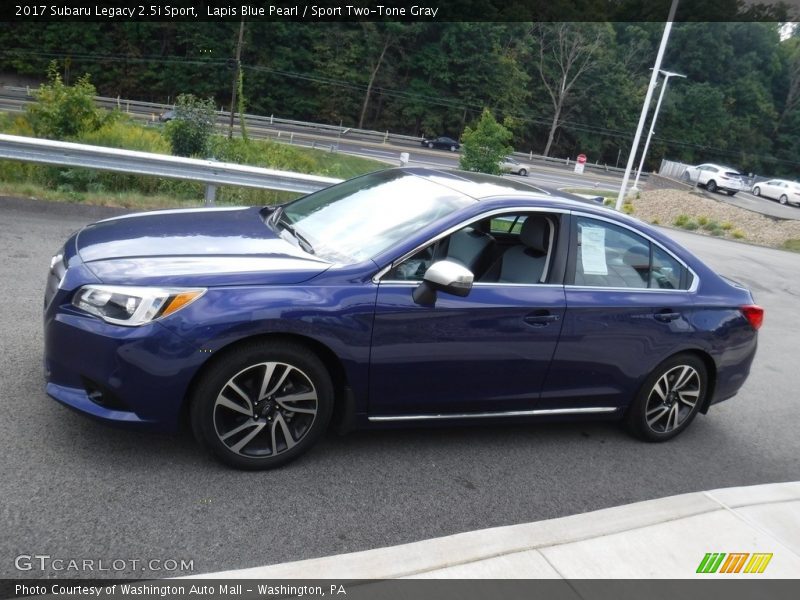 Lapis Blue Pearl / Sport Two-Tone Gray 2017 Subaru Legacy 2.5i Sport