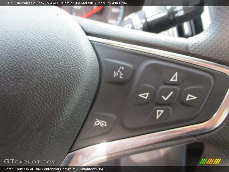 Kinetic Blue Metallic / Medium Ash Gray 2019 Chevrolet Equinox LS AWD