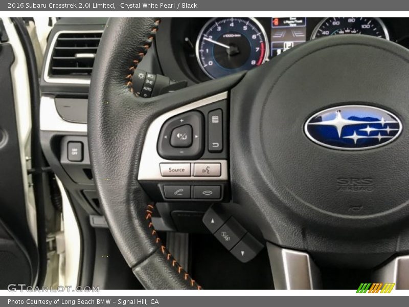 Crystal White Pearl / Black 2016 Subaru Crosstrek 2.0i Limited