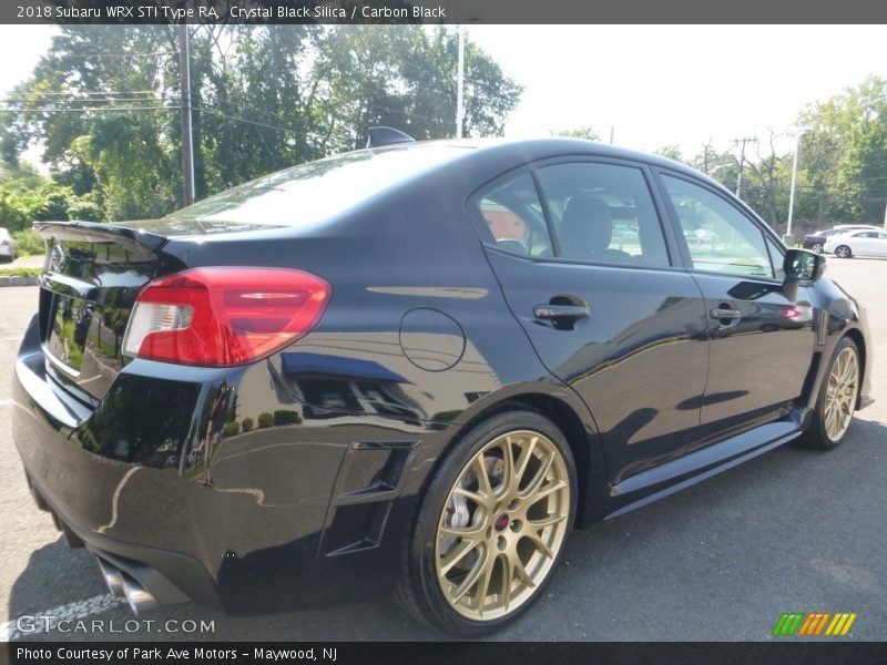 Crystal Black Silica / Carbon Black 2018 Subaru WRX STI Type RA