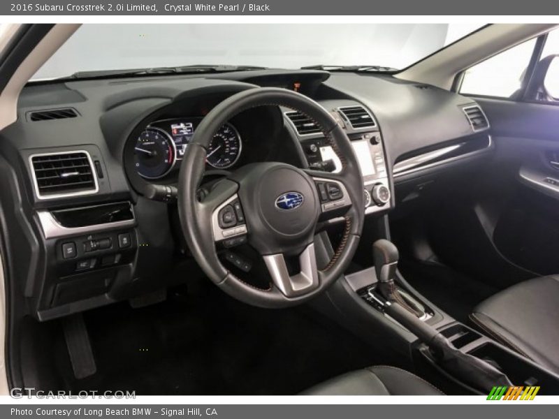 Crystal White Pearl / Black 2016 Subaru Crosstrek 2.0i Limited