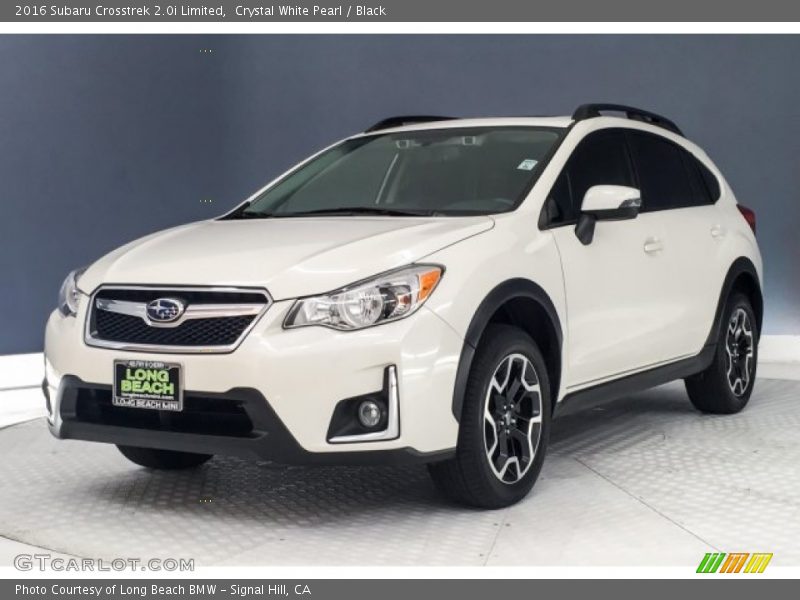 Crystal White Pearl / Black 2016 Subaru Crosstrek 2.0i Limited