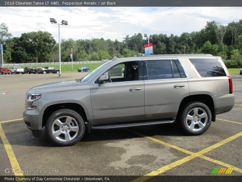 Pepperdust Metallic / Jet Black 2019 Chevrolet Tahoe LT 4WD