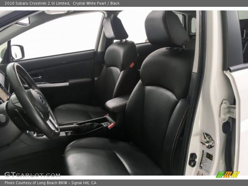 Crystal White Pearl / Black 2016 Subaru Crosstrek 2.0i Limited