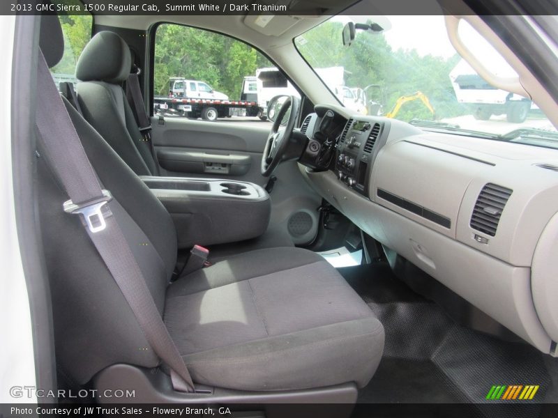 Summit White / Dark Titanium 2013 GMC Sierra 1500 Regular Cab