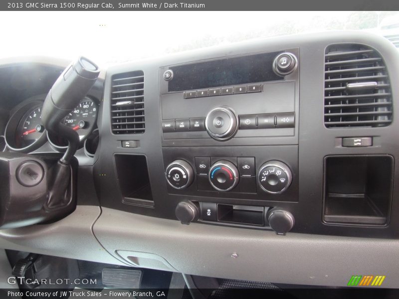 Summit White / Dark Titanium 2013 GMC Sierra 1500 Regular Cab