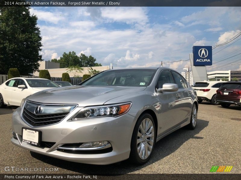 Forged Silver Metallic / Ebony 2014 Acura RLX Advance Package