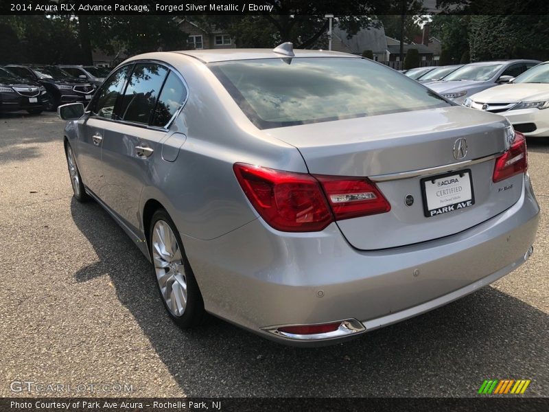 Forged Silver Metallic / Ebony 2014 Acura RLX Advance Package