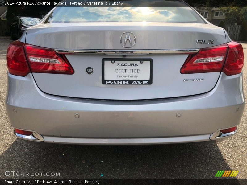 Forged Silver Metallic / Ebony 2014 Acura RLX Advance Package