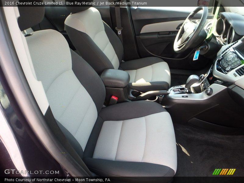 Blue Ray Metallic / Jet Black/Medium Titanium 2016 Chevrolet Cruze Limited LS