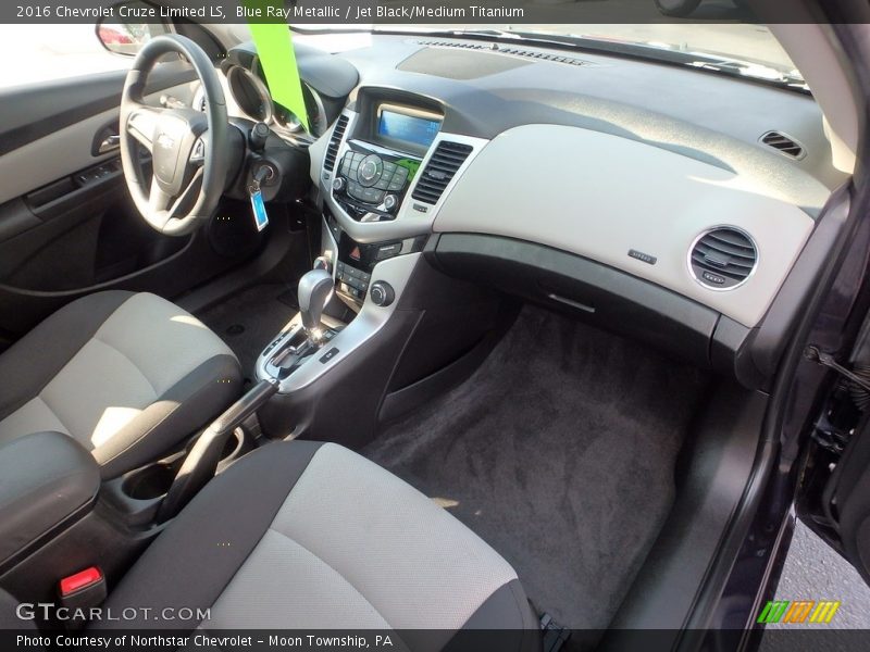 Blue Ray Metallic / Jet Black/Medium Titanium 2016 Chevrolet Cruze Limited LS