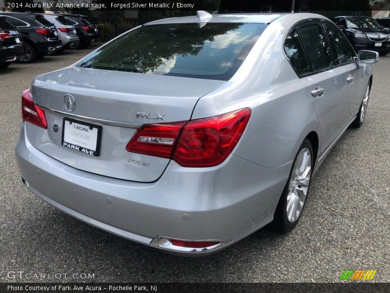 Forged Silver Metallic / Ebony 2014 Acura RLX Advance Package