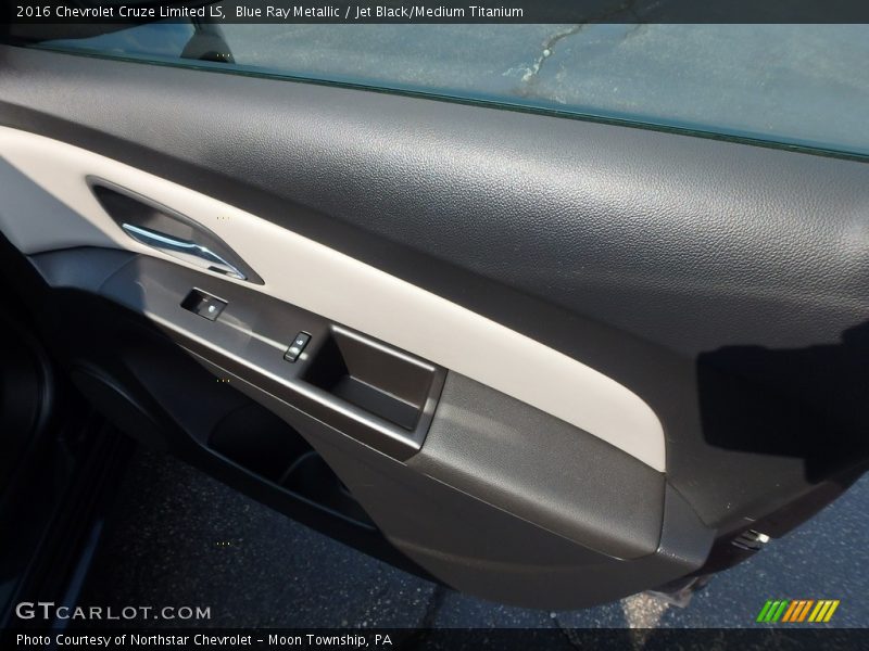 Blue Ray Metallic / Jet Black/Medium Titanium 2016 Chevrolet Cruze Limited LS