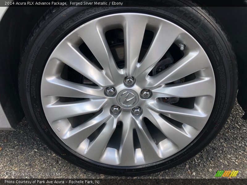 Forged Silver Metallic / Ebony 2014 Acura RLX Advance Package