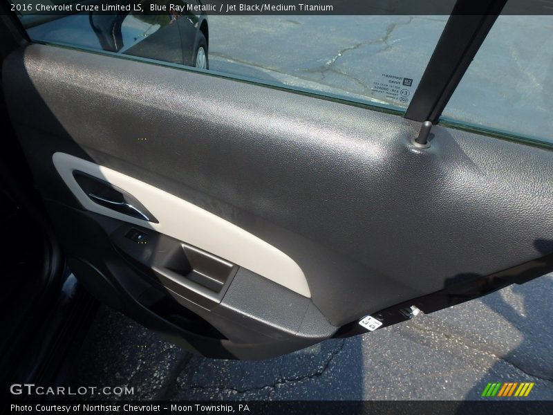 Blue Ray Metallic / Jet Black/Medium Titanium 2016 Chevrolet Cruze Limited LS