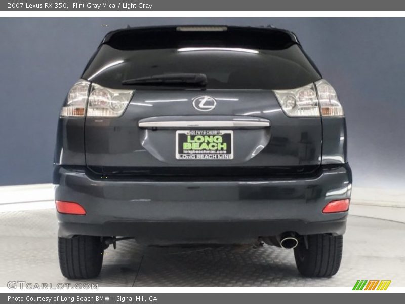 Flint Gray Mica / Light Gray 2007 Lexus RX 350