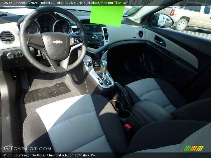 Blue Ray Metallic / Jet Black/Medium Titanium 2016 Chevrolet Cruze Limited LS