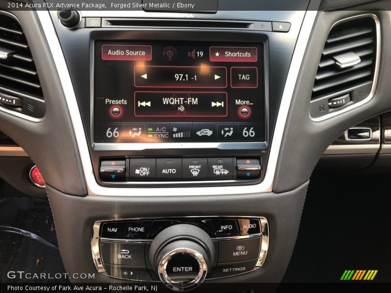 Forged Silver Metallic / Ebony 2014 Acura RLX Advance Package