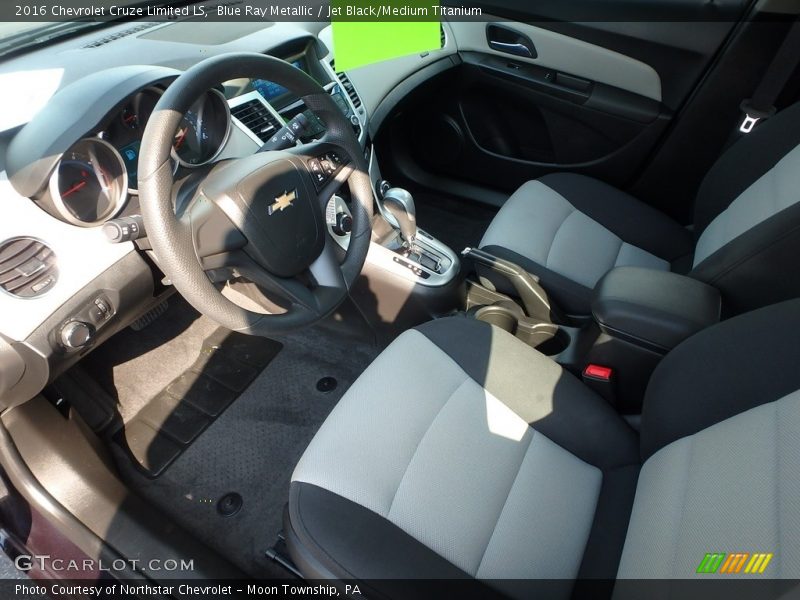 Blue Ray Metallic / Jet Black/Medium Titanium 2016 Chevrolet Cruze Limited LS