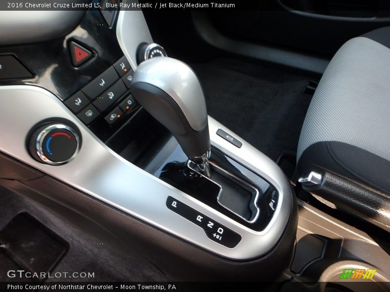 Blue Ray Metallic / Jet Black/Medium Titanium 2016 Chevrolet Cruze Limited LS
