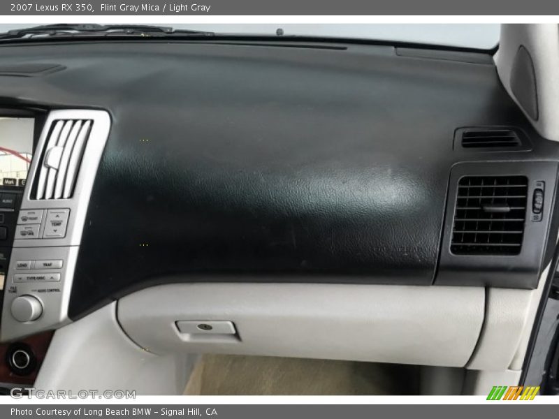 Flint Gray Mica / Light Gray 2007 Lexus RX 350