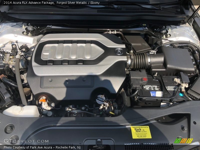 Forged Silver Metallic / Ebony 2014 Acura RLX Advance Package