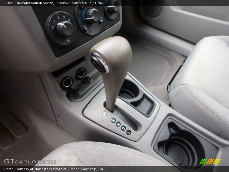 Galaxy Silver Metallic / Gray 2005 Chevrolet Malibu Sedan