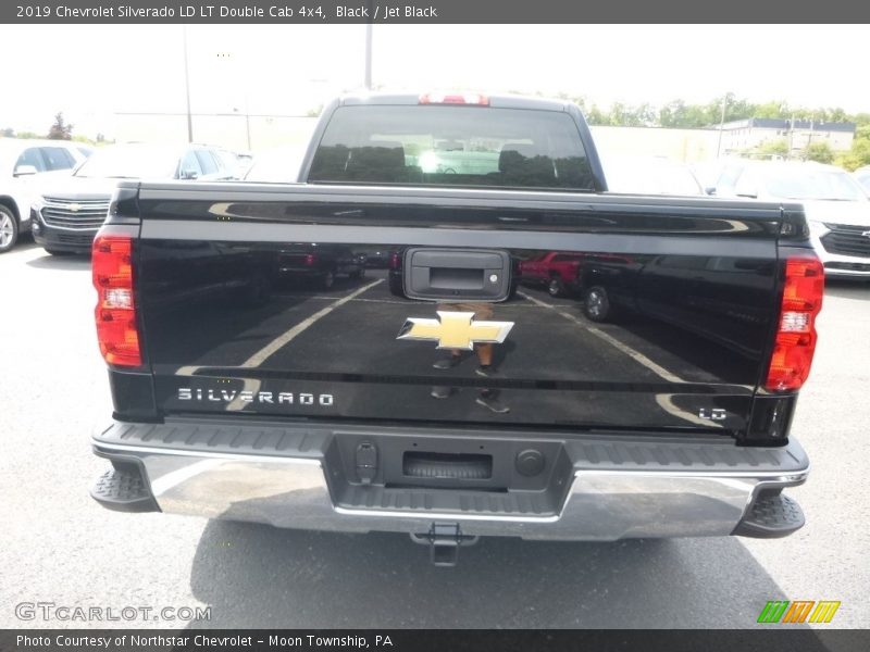 Black / Jet Black 2019 Chevrolet Silverado LD LT Double Cab 4x4