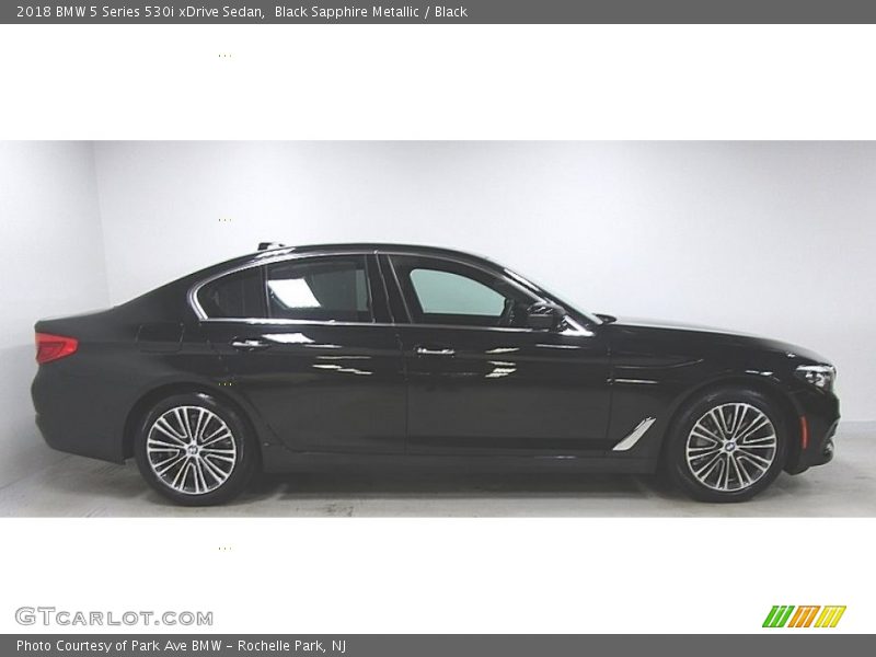 Black Sapphire Metallic / Black 2018 BMW 5 Series 530i xDrive Sedan