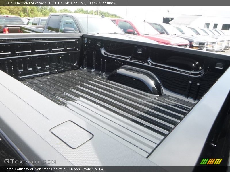 Black / Jet Black 2019 Chevrolet Silverado LD LT Double Cab 4x4