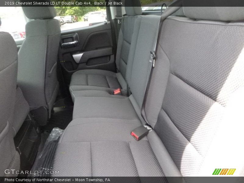 Black / Jet Black 2019 Chevrolet Silverado LD LT Double Cab 4x4