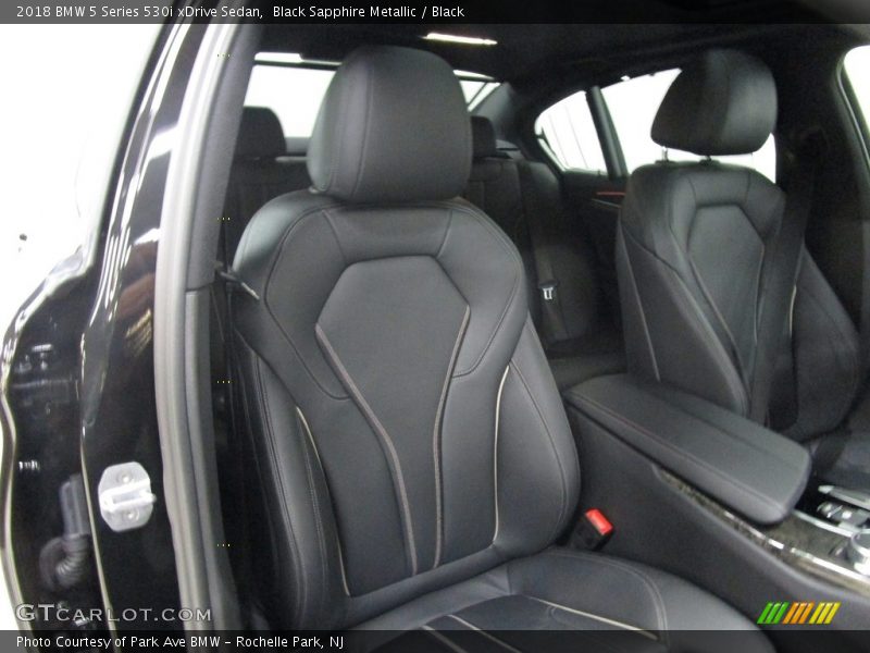 Black Sapphire Metallic / Black 2018 BMW 5 Series 530i xDrive Sedan