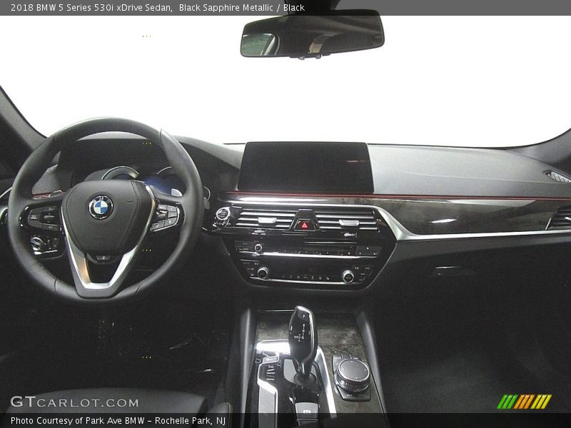 Black Sapphire Metallic / Black 2018 BMW 5 Series 530i xDrive Sedan