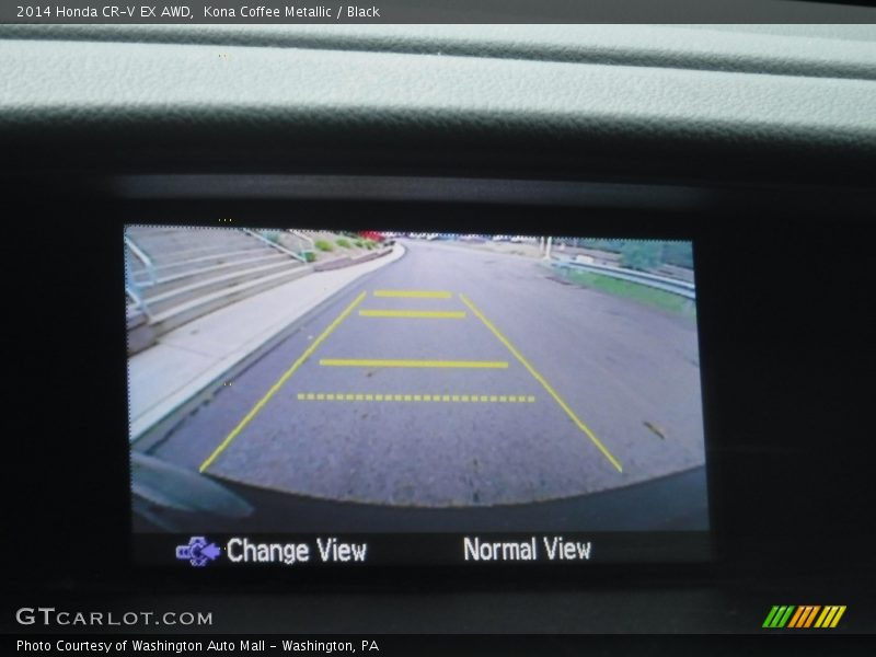 Kona Coffee Metallic / Black 2014 Honda CR-V EX AWD